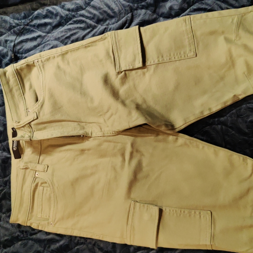 Hudson's Barbara skinny ankle cargo pants size 29